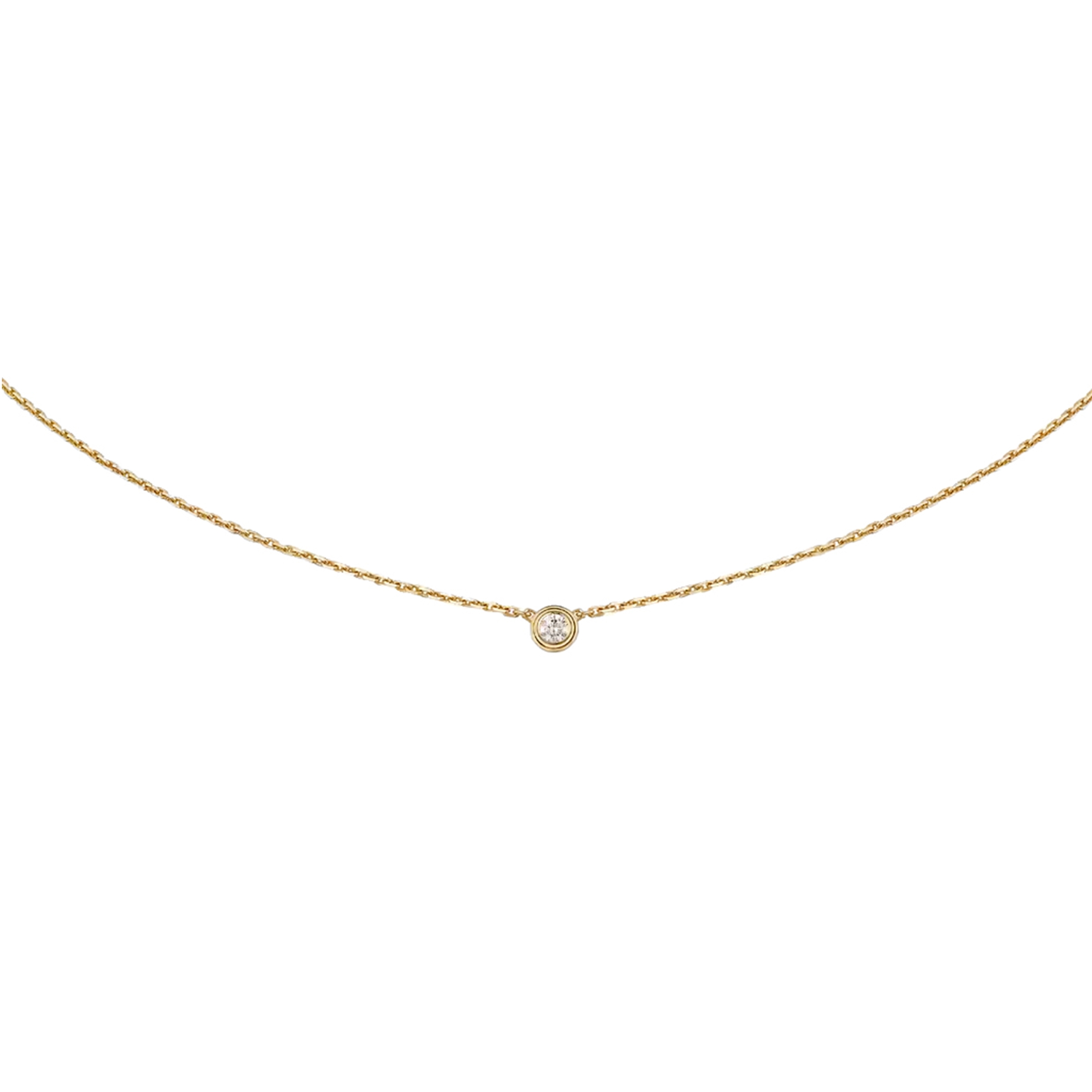 ca*t*er d''amour necklace xs yellow gold, Di*m*nd b7224517